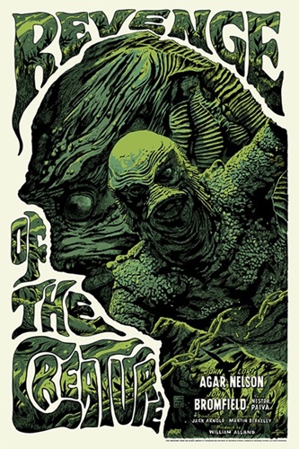 Revenge Of The Creature  by Francesco Francavilla