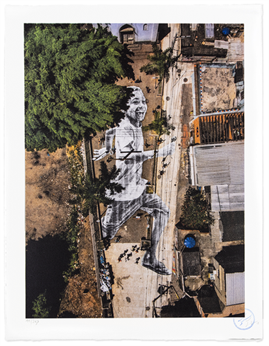 Giants, Miguel, Casa Amarela, Morro da Providência, Rio de Janeiro, Brazil, 2018 (First Edition) by JR