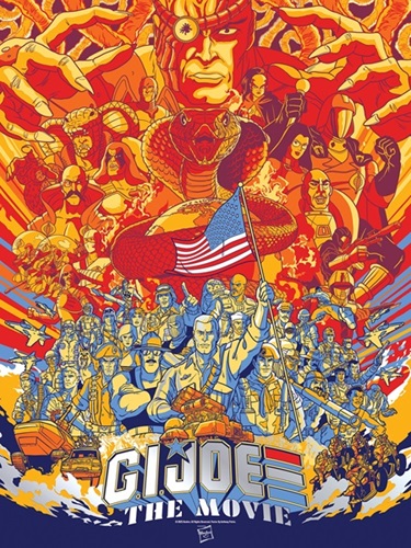 G.I. Joe: The Movie (Foil Variant) by Anthony Petrie