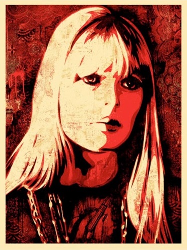 Nico Canvas Print  by Shepard Fairey