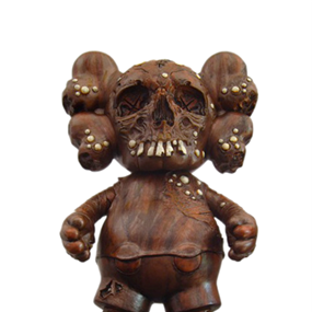 Kaws x Pushead Companion (Bronze) by Kaws | Pushead