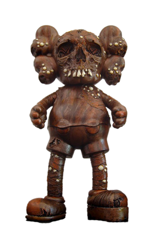 Kaws x Pushead Companion (Bronze) by Kaws | Pushead