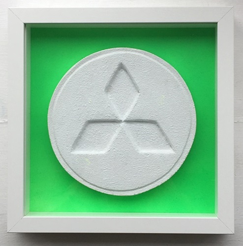 Love Is A Drug - Mitsubishi (Fluoro Green) by Dean Zeus Colman