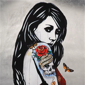 One Red Rose Forever (Silver) by Copyright