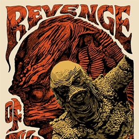 Revenge Of The Creature (Variant) by Francesco Francavilla
