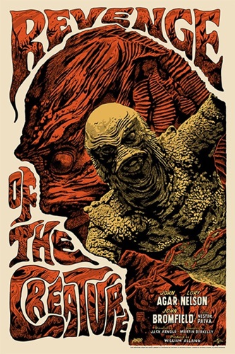 Revenge Of The Creature (Variant) by Francesco Francavilla