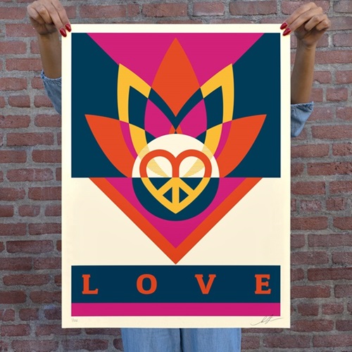 Love Lotus  by Shepard Fairey