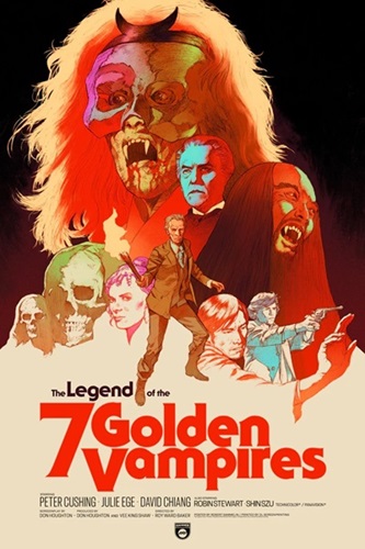 The Legend Of The 7 Golden Vampires  by Robert Sammelin