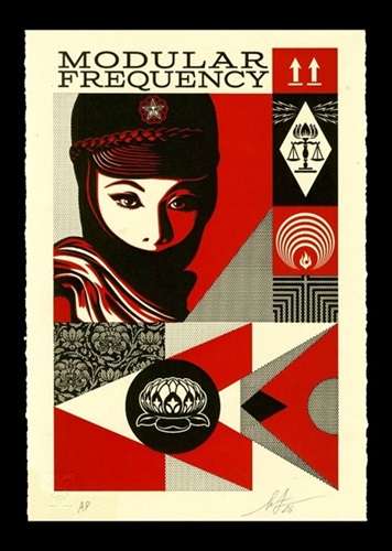 Modular Frequency  by Shepard Fairey