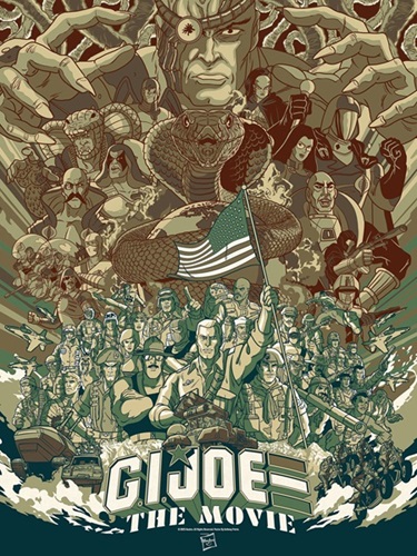 G.I. Joe: The Movie (Fatigues Variant) by Anthony Petrie