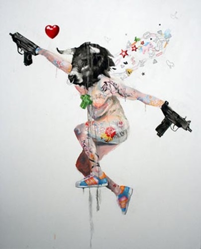 Uzi Lover 2  by Antony Micallef