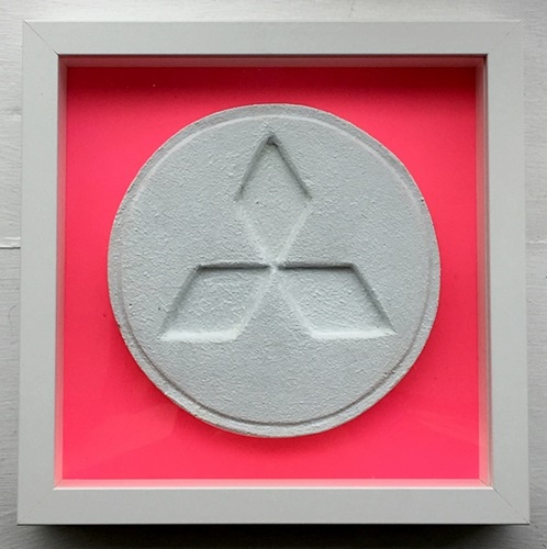 Love Is A Drug - Mitsubishi (Fluoro Pink) by Dean Zeus Colman