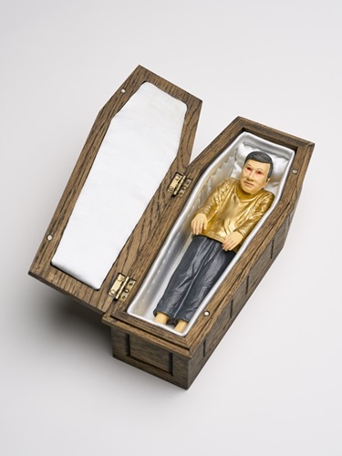 We Are The Revolution (Gold Rush) by Maurizio Cattelan