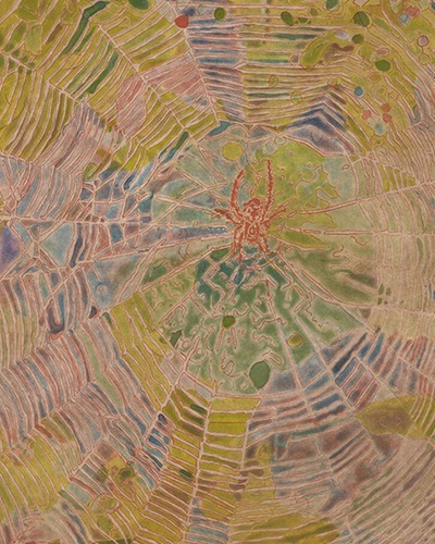 Orb Weaver, Late Summer  by Hayley Barker