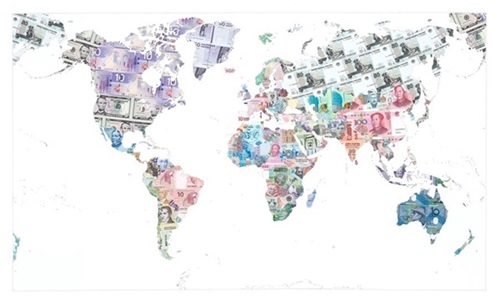 Money Map Of The World 2013  by Justine Smith