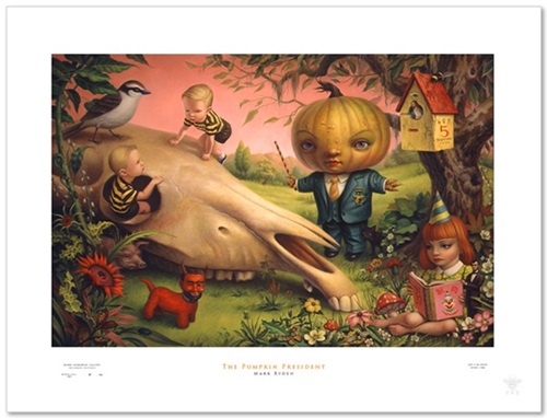 The Pumpkin President  by Mark Ryden