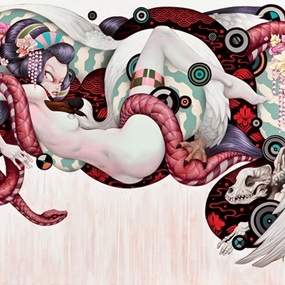 The Geisha And The Swan by Tristan Eaton