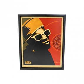 Flavor Flav (Prints On Wood Edition) by Shepard Fairey