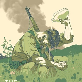 The Thin Red Line by Tomer Hanuka