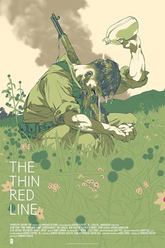 The Thin Red Line  by Tomer Hanuka