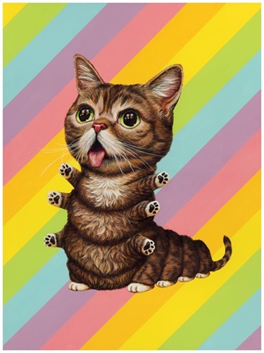 Lil Bub Kittypillar  by Casey Weldon