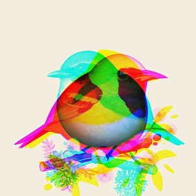 Fat Birds Of Eaton Canyon (Timed Edition) by Mike Mitchell