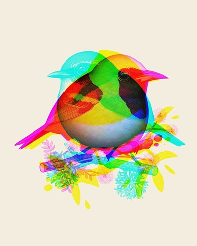 Fat Birds Of Eaton Canyon (Timed Edition) by Mike Mitchell