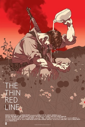 The Thin Red Line (Variant) by Tomer Hanuka