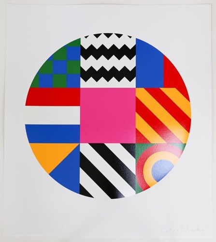 Dazzle Disc  by Peter Blake