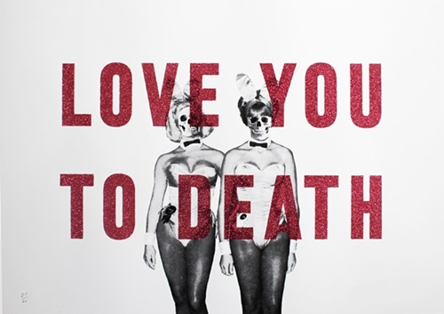 Love You To Death (Glitter) by David Buonaguidi | Cassandra Yap