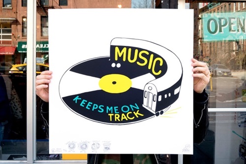 Music Keeps Me On Track  by Steve Powers