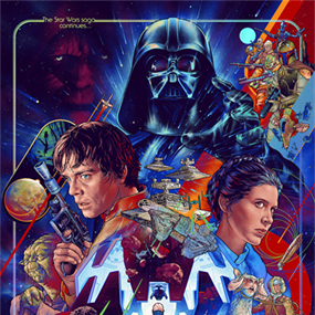 The Saga Continues (Foil Variant) by Martin Ansin