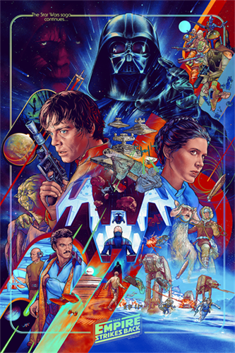 The Saga Continues (Foil Variant) by Martin Ansin