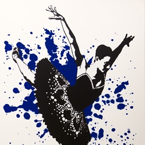 Ballerina (Blue Canvas) by 3F