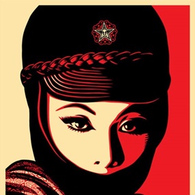 Mujer Fatale by Shepard Fairey