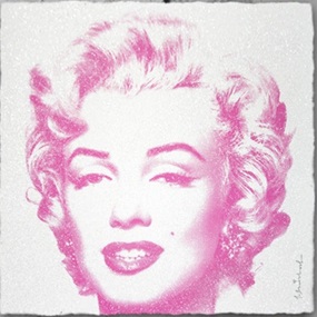 Diamond Girl (Purple) by Mr Brainwash