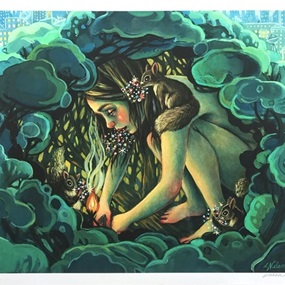 Opt Out IV (Hand-Embellished) by Lori Nelson