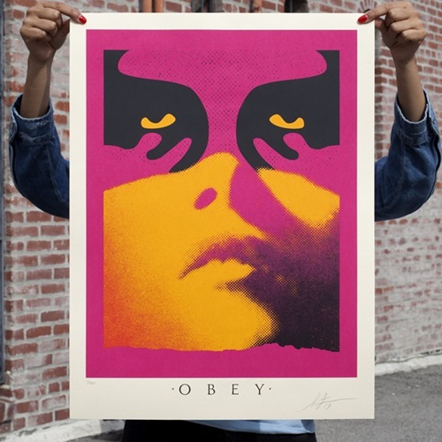 Obey Shadowplay (Orange) by Shepard Fairey