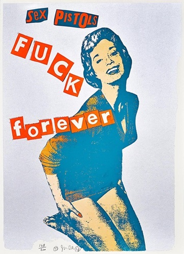Fuck Forever (Silver) by Jamie Reid