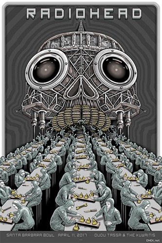 Radiohead - Golden Pyramids (Artist Edition) by Emek