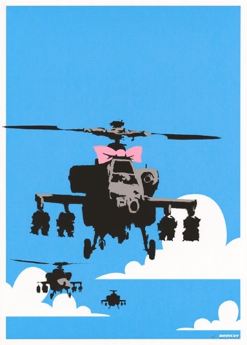 Happy Choppers (Artist Proof) by Banksy
