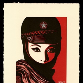 Mujer Fatale (Letterpress) by Shepard Fairey