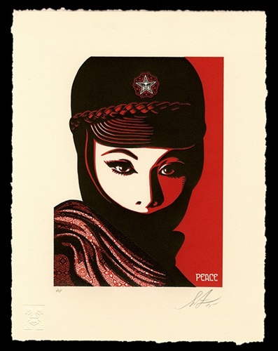 Mujer Fatale (Letterpress) by Shepard Fairey