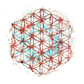 The Flower Of Life by Carne Griffiths