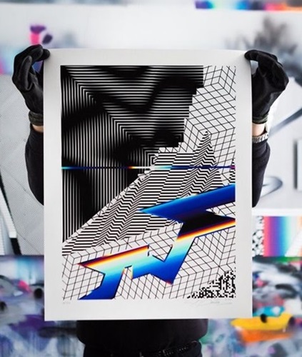 Stereodynamica 8  by Felipe Pantone