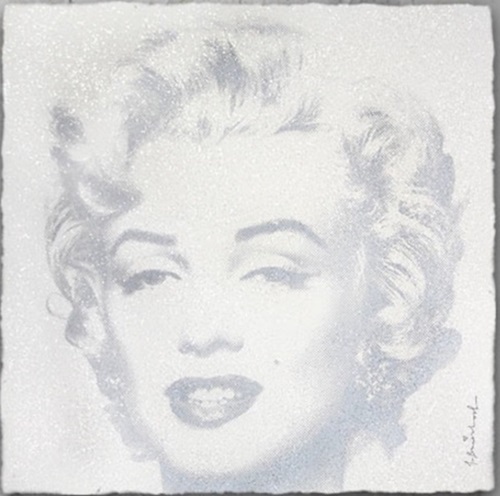 Diamond Girl (Silver) by Mr Brainwash