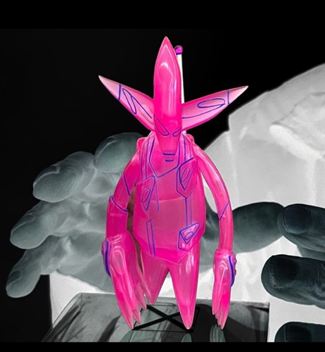 FL-001 Pointman Figure (Pink Transparent) by Futura