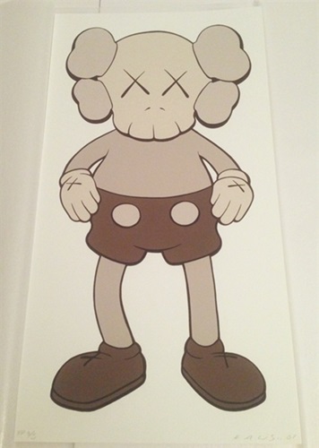 Companion Print (Brown) by Kaws