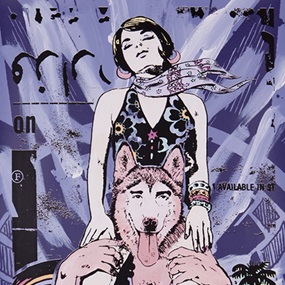 Paradise (Purple) by Faile
