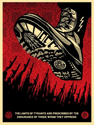 Tyrant Boot  by Shepard Fairey